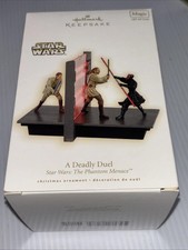 2009 Hallmark  Ornament Star Wars The Phantom Menace A Deadly Duel --10-24-251 picture