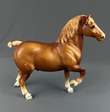 Vintage 1965-80 Breyer Molding Co Horse Belgian Chestnut #94 Traditionals 9.5 in picture