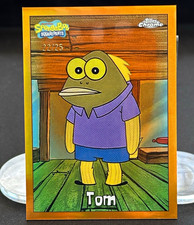 Topps 2025 Chrome SpongeBob 25th Anniversary Tom #116 Serial  22 /25 picture