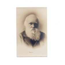 C19th Vintage Postcard | Charles Darwin Geologist Biologist Evulotion Theory picture