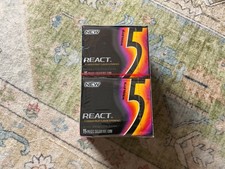 (12)Wrigley's 5 React Fruit Flavor Sugarfree Gum Box SEALED candy container 2010 picture