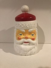 Vintage 1973 Santa Claus Christmas Cookie Jar – 12-Inch Empire Blow Mold picture