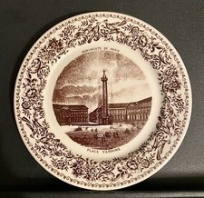 Gien French Small Plate - Monuments De Paris - Palace Vendome - 13 cm Diameter picture