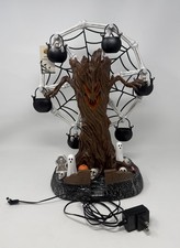2026 Cracker Barrel Haunted Tree Halloween Ferris Wheel And Sounds NWT Display picture