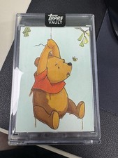 2026 Topps Disney Vault Winnie The Pooh 1/1 Premiere Sketch One Of One 🔥 picture