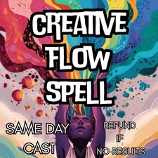 Creative Flow Spell - Awaken Inspiration and Strengthen Your Focus picture