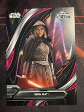 Shin Hati - 5/10 - Star Wars Topps Chrome black 2024 picture