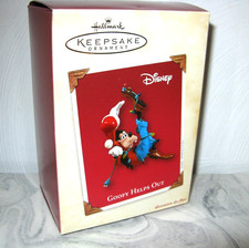 2003 Hallmark Disney Goofy Helps Out Christmas Ornament picture