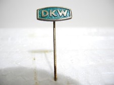 DKW DAMPF KRAFT WAGEN VINTAGE RARE LAPEL PIN MINT 1950'S picture