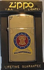 Vintage Metal Zippo, USS Independence LCS-2, Lead Ship of the Independence-Class picture