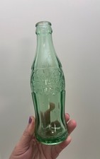 Vintage 6.5 oz Green Glass Coca-Cola Soda Bottle Mayodan NC North Carolina picture