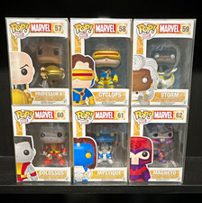 Funko Pop Marvel X-Men 6 Figure Lot Boxed Original Unopened #57-61 picture