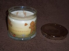 Partylite Gingerbread 3-wick Jar Candle -- NIB picture