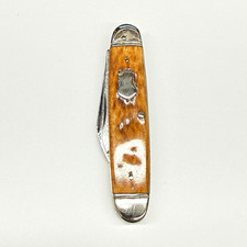 VINTAGE 1940’S-1950’S JOHN PRIMBLE BELKNAP HDW (4861) MEDIUM CIGAR JACK KNIFE picture
