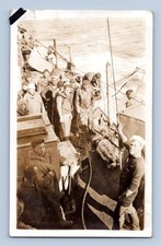 RPPC 1918. WWI SCENE, SAILORS. POSTCARD A2 picture
