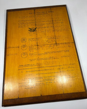 Antique 1849 Bill Of Sale Vessel Ship E.C. Frazier Baltimore MD USA Original Vtg picture