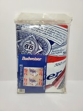Budweiser Merchandise Beach Mat 6ft X 6ft ~Rare Outdoor Picnic Sheet NEW Japan picture