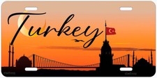 Turkey Istanbul Sunset Novelty Car License Plate picture