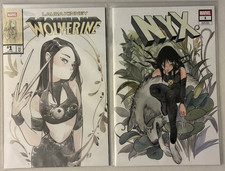 NYX #1 & LAURA KINNEY: WOLVERINE #1 PEACH MOMOKO TRADE VARIANTS picture
