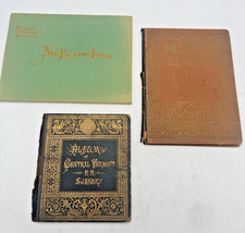 3 Antique Victorian Travel Albums Central Vermont RR Boston Maine Saratoga RARE picture