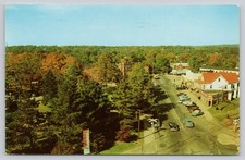 Westwood NJ 1962 Aerial View Washington Ave The Trust Company Building Postcard picture