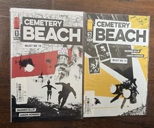Lot of 2 comics Cemetery Beach #1-2 Image science fiction Warren Ellis; O picture