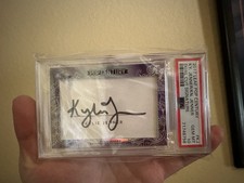 KYLIE  & KENDALL JENNER  : 2017 Leaf POP Century DUAL CUT AUTOGRAPH PSA 10 POP 1 picture