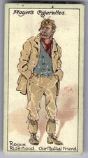 1914 Player's Characters Dickens Series 2 Tobacco Card #33 Rogue Riderhood picture