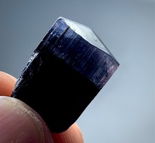 Natural Terminated Blue Cap tourmaline Crystal from Afghanistan (23 carats) picture