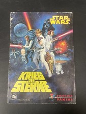 1977 Panini Italy Star Wars Sticker Card Album With 116 Stickers, 45% Full Set picture