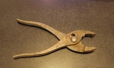 Antique Pair of Slip Joint Pliers. Stamped MADE IN USA on both handles picture