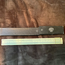 Vtg Frederick Post Co. No. 1446 SUN HEMMI Slide Rule w/ Case, Occupied Japan NOS picture