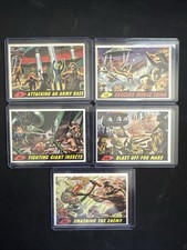 1962 Topps Mars Attacks LOT OF 5 NM CARDS (#3/15/45/46/50) picture