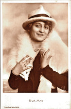 EVA MAY : AUSTRIAN ACTRESS : DIED BY SUICIDE AT AGE 24 : ROSS VERLAG : RPPC picture