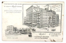 Antique 1900s Advertising Postcard Huyler's Candy Company New York Unposted picture