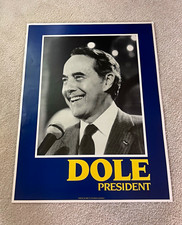 1988 Bob Dole for President Campaign Poster 16x21
