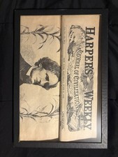 Antique News Paper Harpers weekly New York June 21, 1862 picture