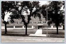 Vintage Minnesota Postcard LITCHFIELD Meeker Memorial Hospital 1956 RPPC picture