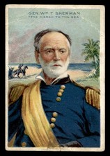 1911 American Tobacco Heroes/Men of History Gen. Wm. T. Sherman Royal Bengals picture