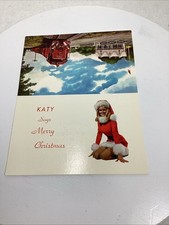 VTG John W Barriger III Dwight D Eisenhower KATY Railroad Christmas Card picture