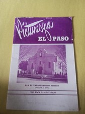 Vintage Picturesque El Paso Texas Travel Guide 1962 picture