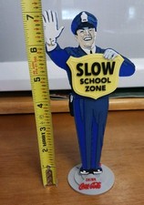 Coca-Cola School Crossing Guard Policeman Replica Miniature 3dPrint Sign 7