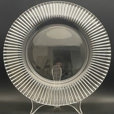 Mikasa Diamond Fire Round Serving Plate/Chop Plate 1985-2007 Japan 12.25