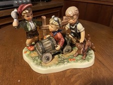 MI Hummel Goebel Moments In Time Soap Box Derby Figurine Boxed COA 2002 TMK-8 picture
