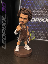 CARLOS ALCARAZ 3D Printed Hand Painted Cartoon 3D Figure|TENNIS DESCRIPTION picture