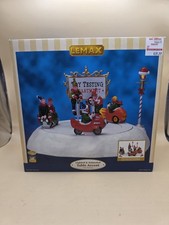 Lemax Toy Testing Department Animated Lighted Christmas Village Table Accent picture