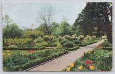 Adena Chillicothe Ohio Formal Garden Postcard Thomas Worthington Home picture