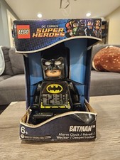 LEGO Batman DC Comics Super Heroes Digital Battery Alarm Clock Black picture