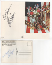 ROBERT WAGNER lot 2 signed autographed items: star 