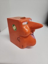 *read* Vintage 1960-70s The Ridiculous Box Works Orange Face Plastic 2 Drawers picture